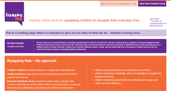 Desktop Screenshot of equippingkids.org